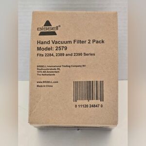 Bissell Hand Vacuum Filter 2 Pack